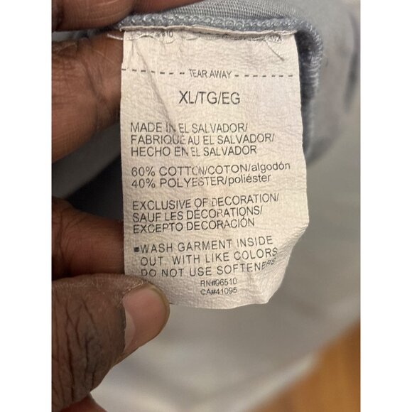 Under Armour Freedom Gray T-Shirt XL Cotton Blend Patriotic USA Flag Graphic Men - Picture 6 of 9